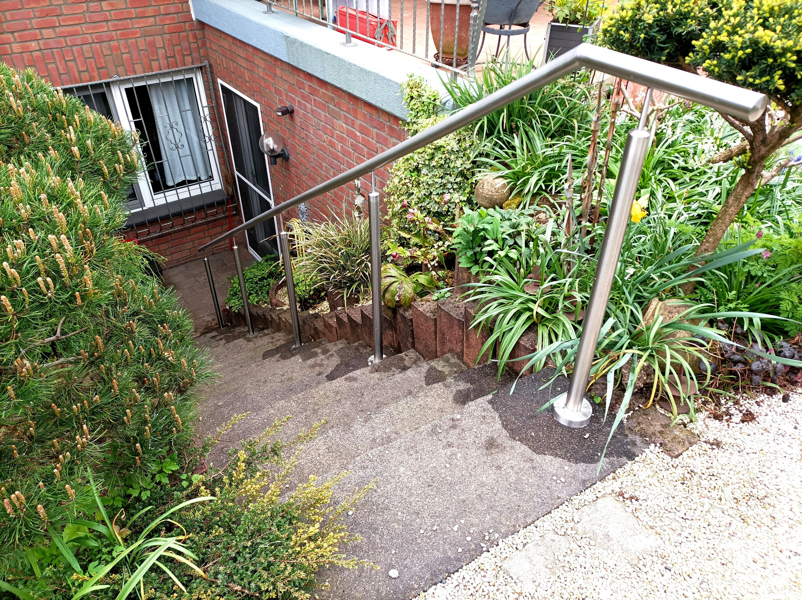 Treppengeländer Garten 
