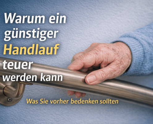 warum guenstiger handlauf teuer werden kann